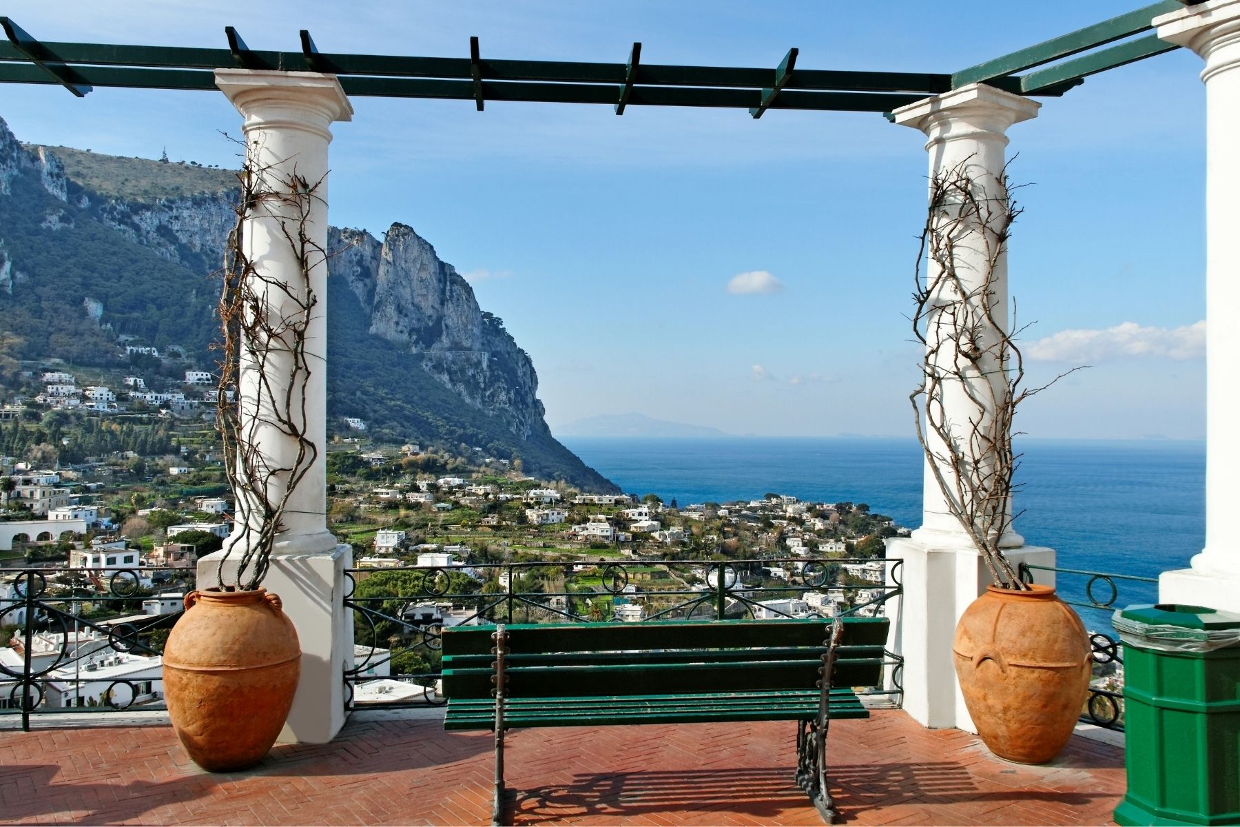 Il panorama da Piazza Diaz