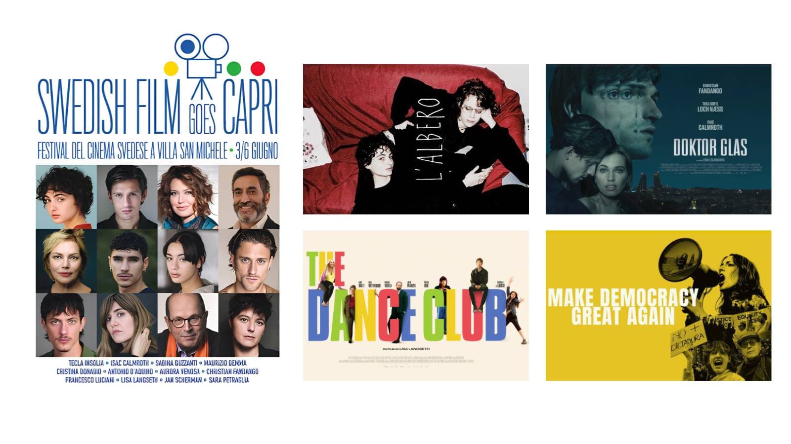 Swedish Film Goes Capri: quinta edizione a Villa San Michele